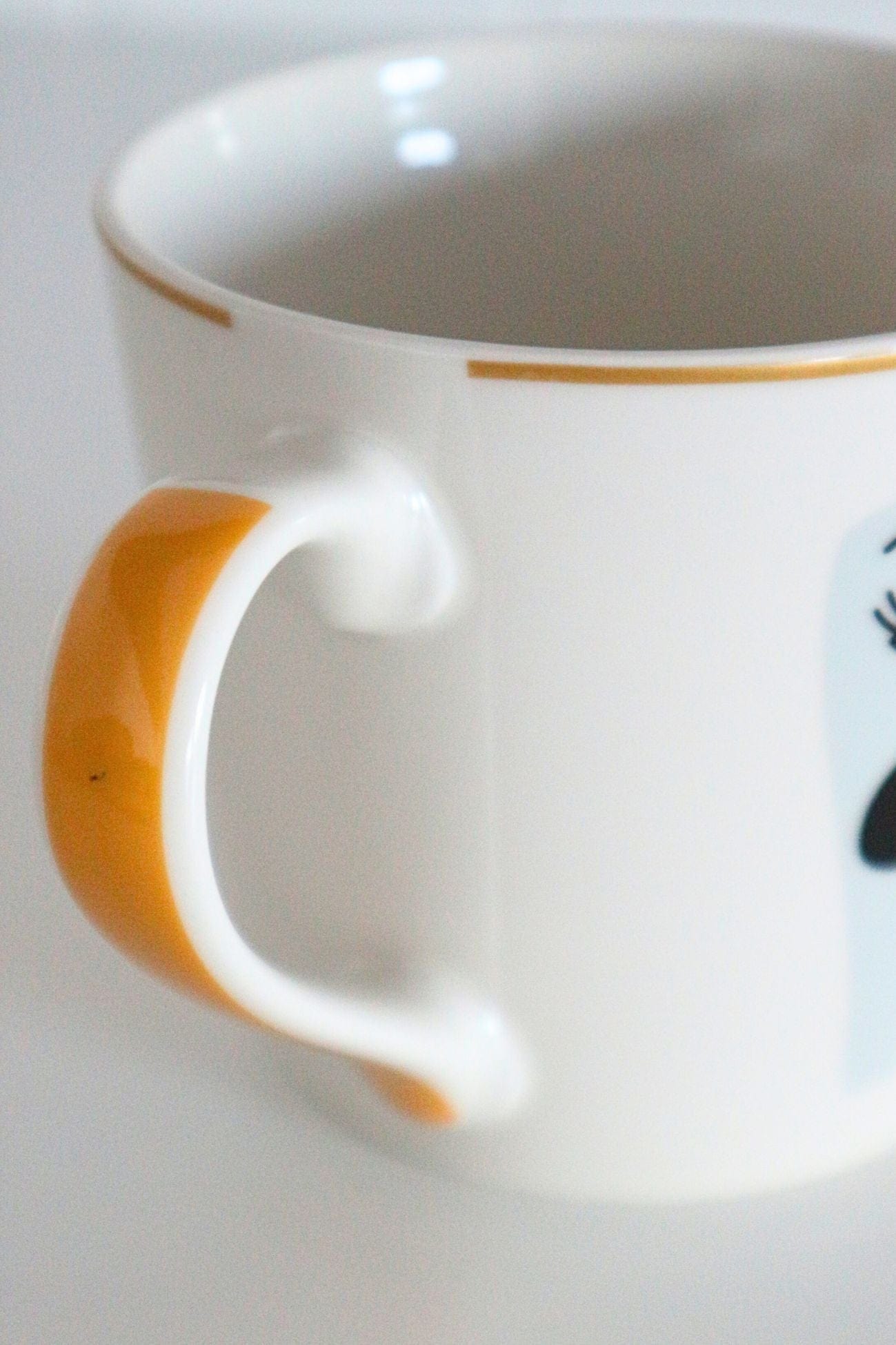 Item International Sable Sable - Tazza in porcellana artistica 400 ml | Item International