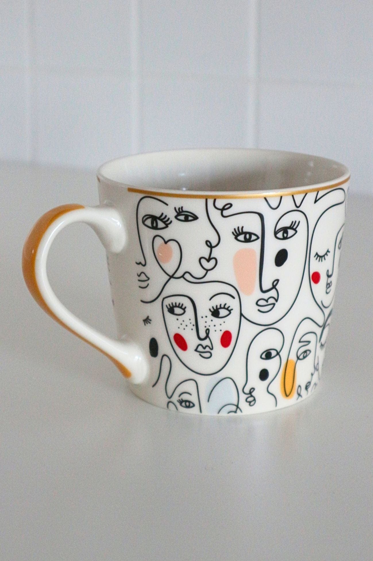 Item International Sable Sable - Tazza in porcellana artistica 400 ml | Item International