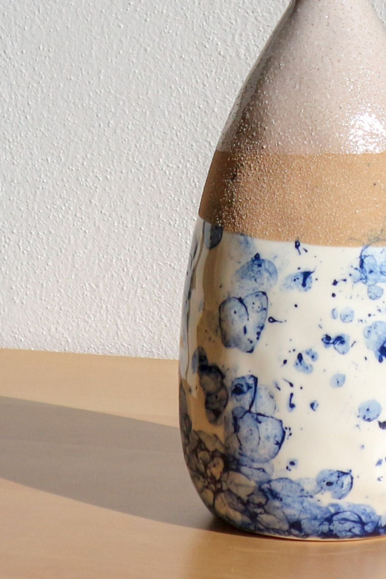 Item International Seki Seki - Vaso in porcellana in stile orientale con venature | Item International