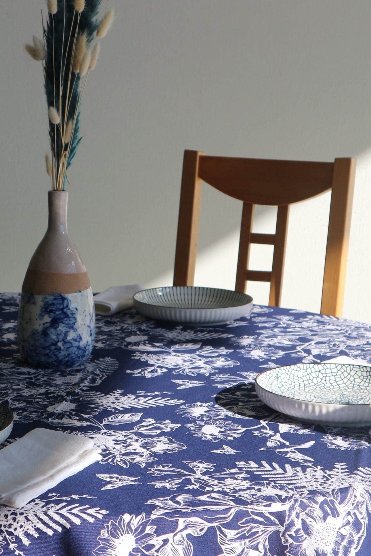 Item International Seki Seki - Vaso in porcellana in stile orientale con venature | Item International