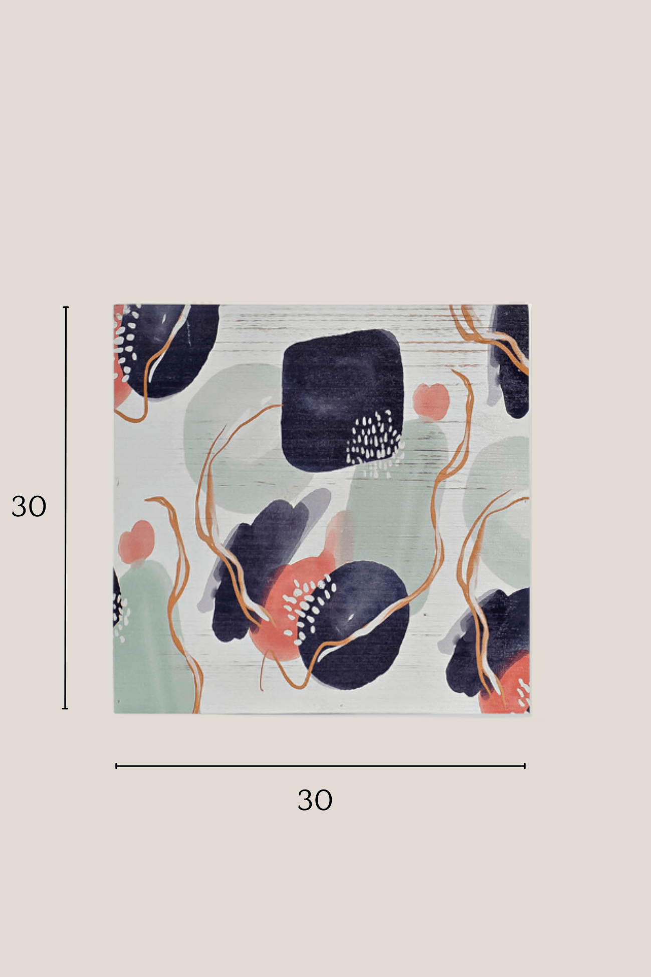 Item International Sonique Sonique - Quadro in legno astratto | Item International