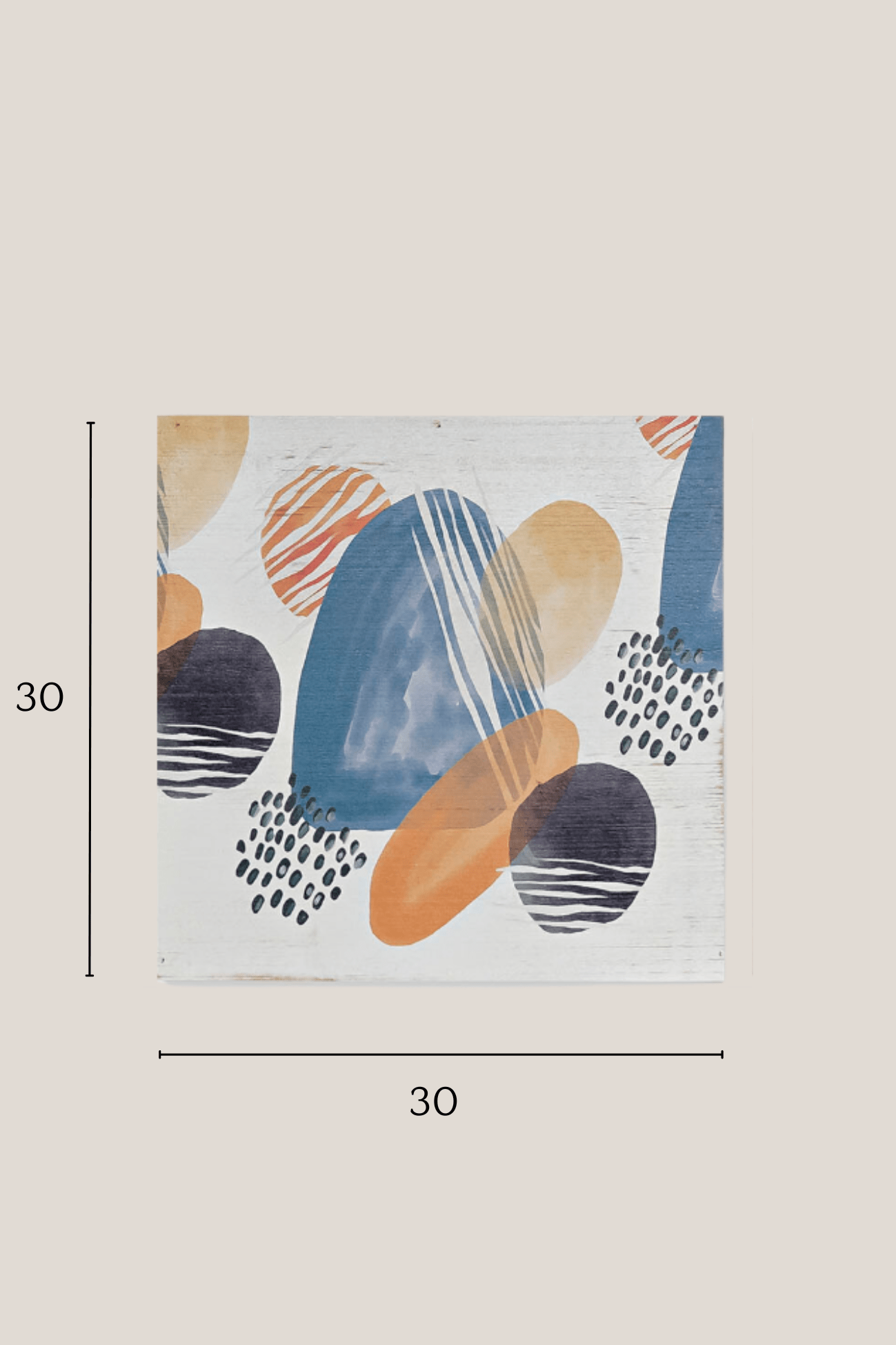 Item International Sonique Sonique - Quadro in legno astratto | Item International