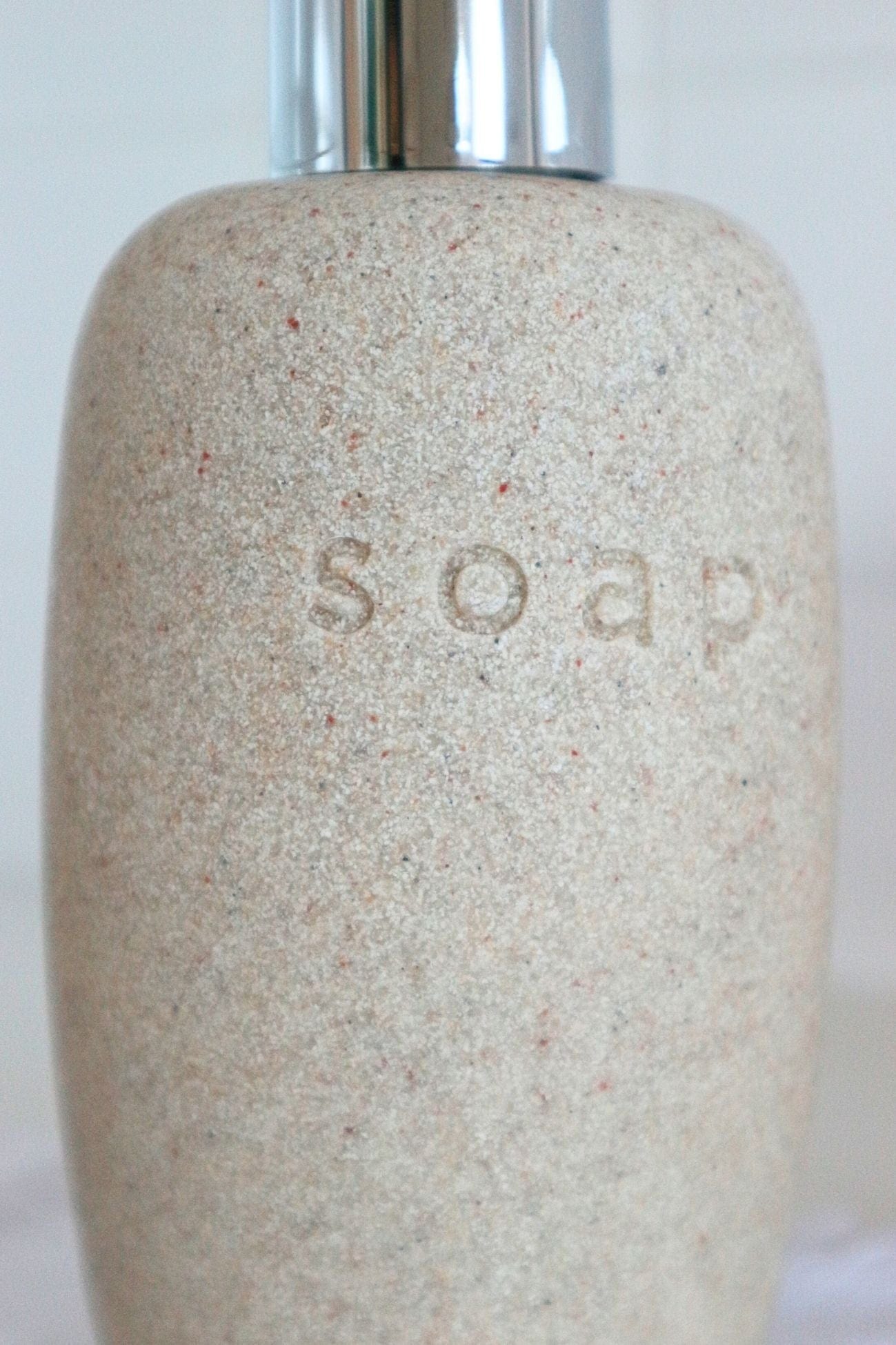 Item International Steen Steen - Dosatore di sapone in gres porcellanato beige | Item International