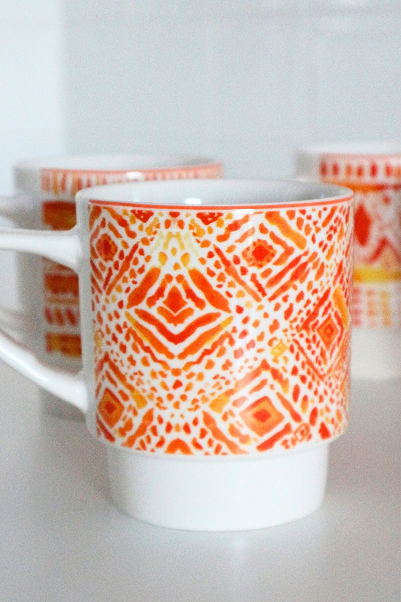 Item International Tribal Tribal - Set di 4 tazze 400ml in stile etnico | Item International