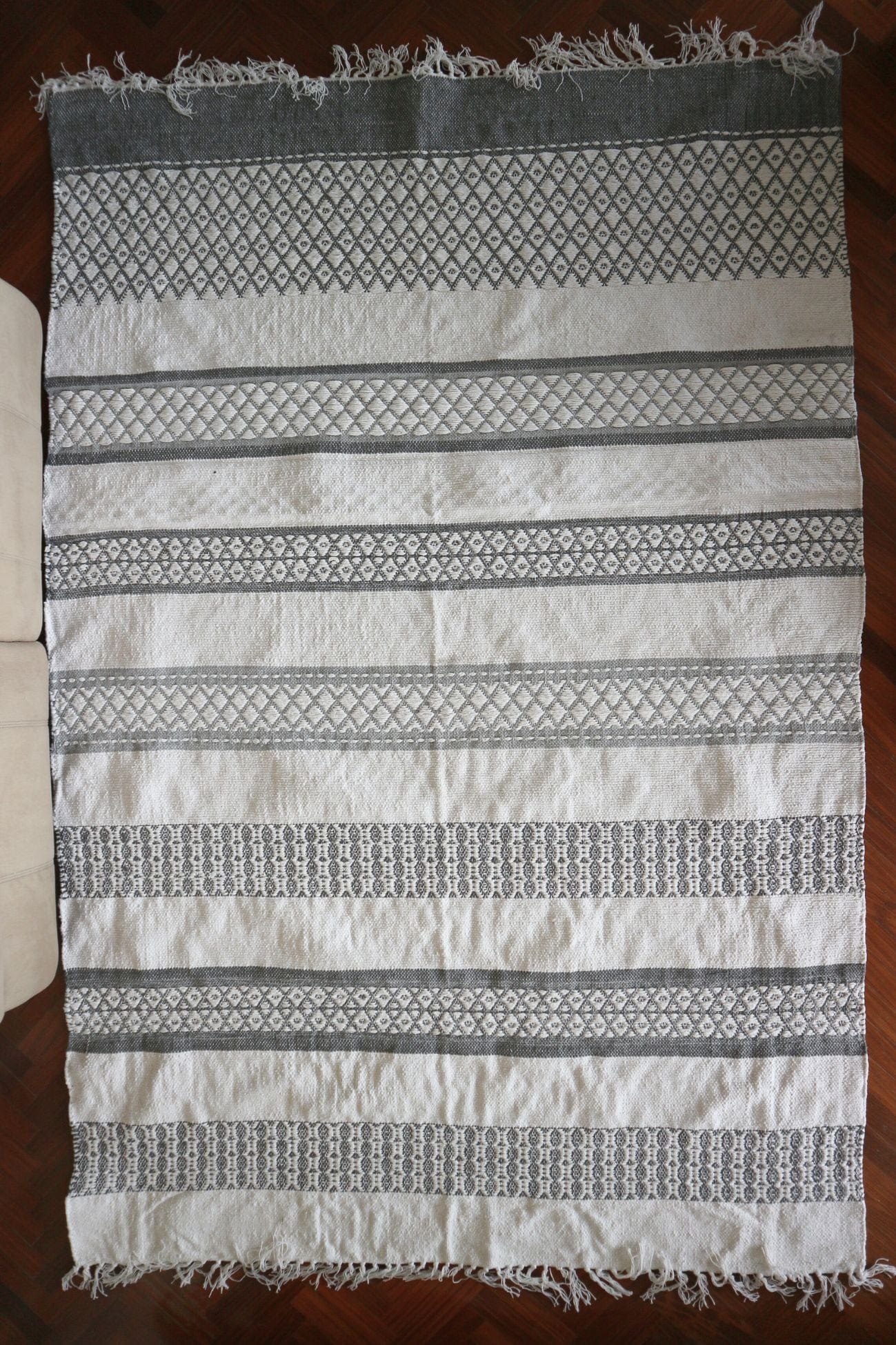 Item International Utah Utah - Tappeto in cotone in sfumature di grigio 250x160 | Item International