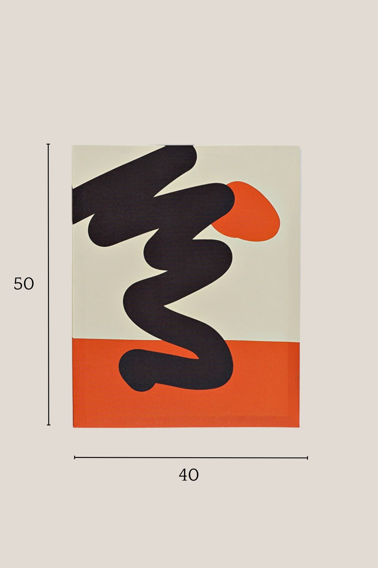 Item International Yawana Yawana - Stampa su tela canvas decorativa astratta | Item International