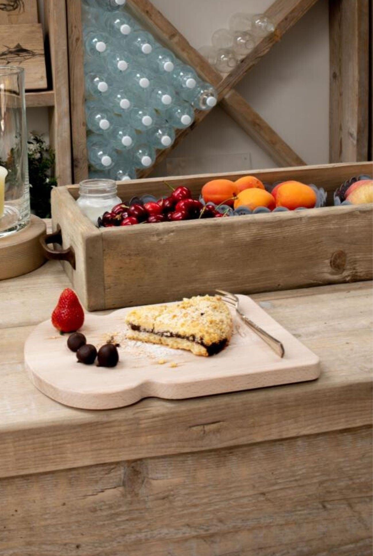 Luxe Lodge Mirthe Mirthe - La colazione dello chef - Tagliere in legno di faggio Made in Italy | Luxe Lodge