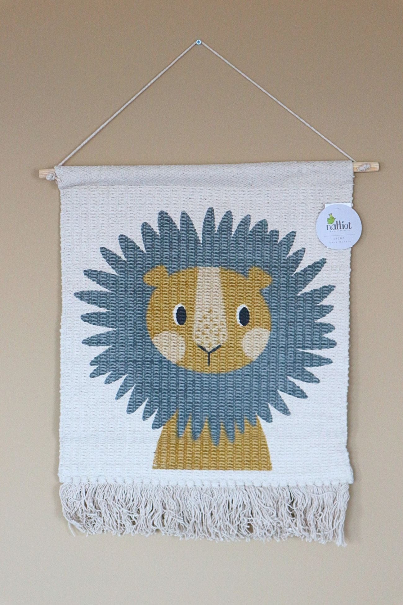 Nattiot Jaggo Jaggo - Decorazione da parete con leoncino per bambini | Nattiot