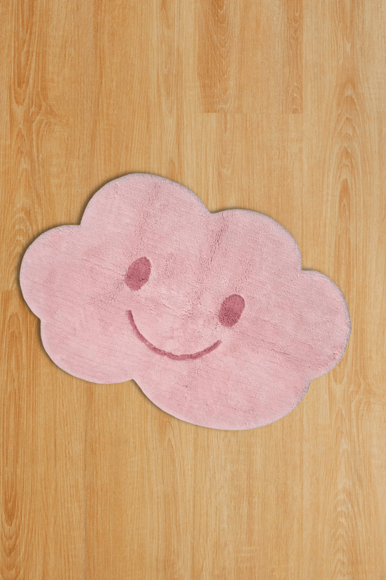 Nattiot Nimbus Tappetino nuvoletta rosa in cotone 115x75