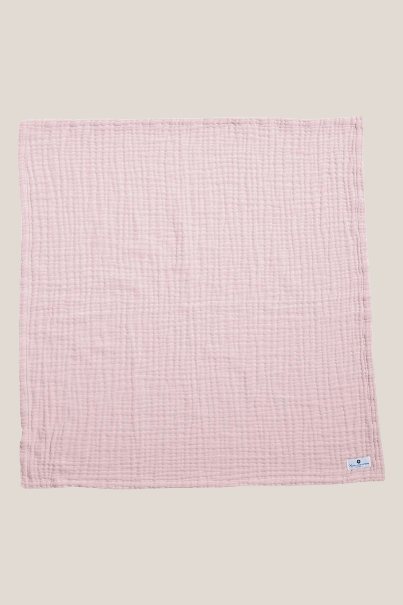 Nordic Coast Company Pluma Copertina in mussola per neonati rosa 80x80