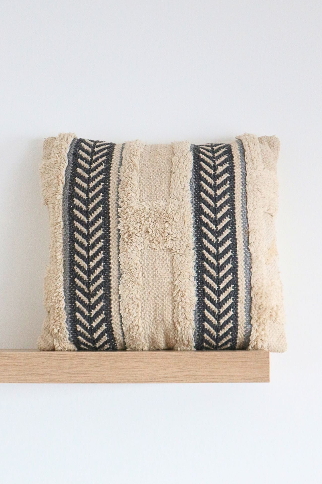 Novità Home Luntai Luntai - Cuscino arredo in cotone con fantasia a righe | Novità Home