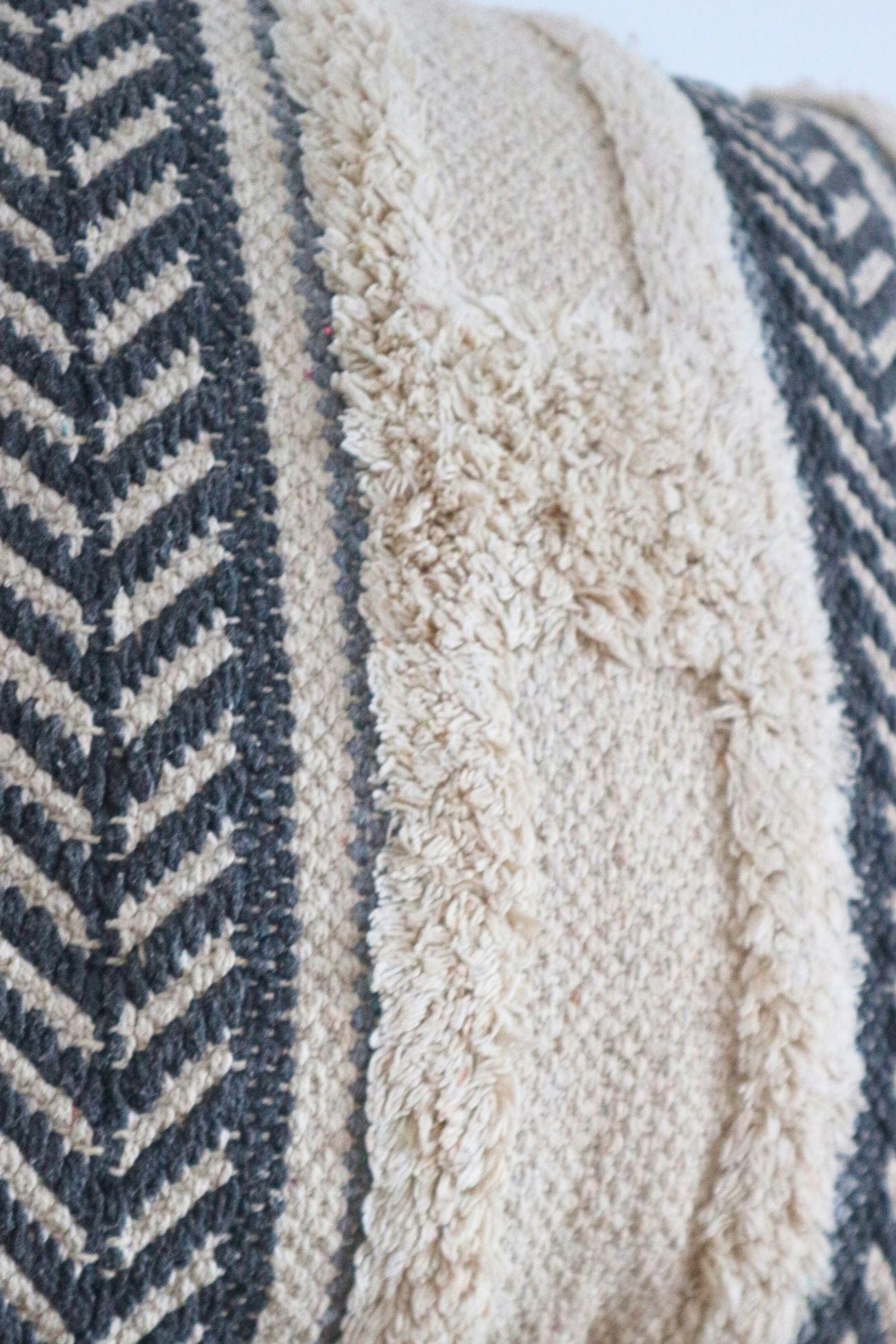 Novità Home Luntai Luntai - Cuscino arredo in cotone con fantasia a righe | Novità Home