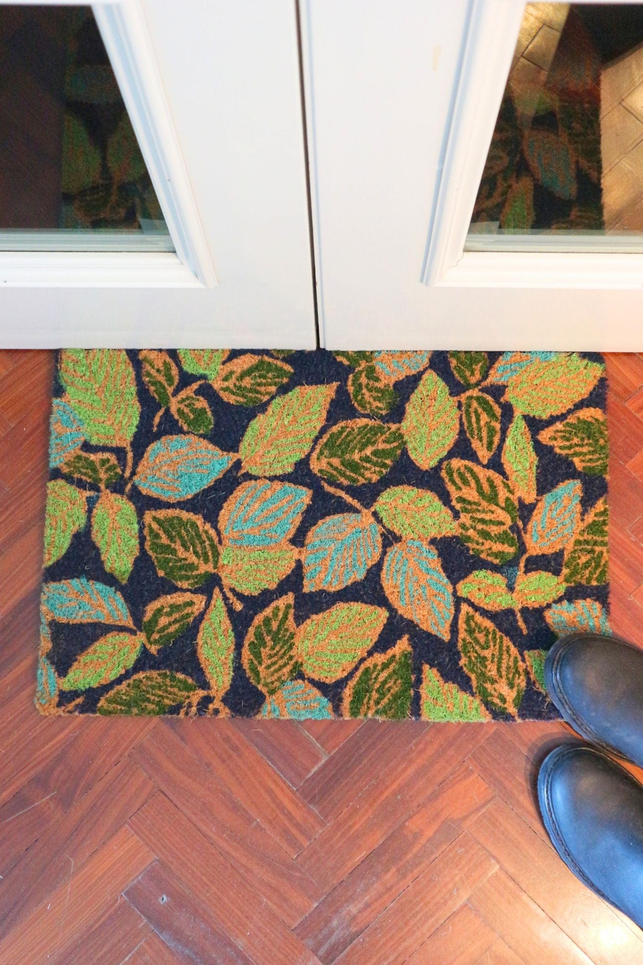 Novità Home Selemo Selemo - Zerbino autunnale/primaverile con motivi a foglie 60x40 | Novità Home