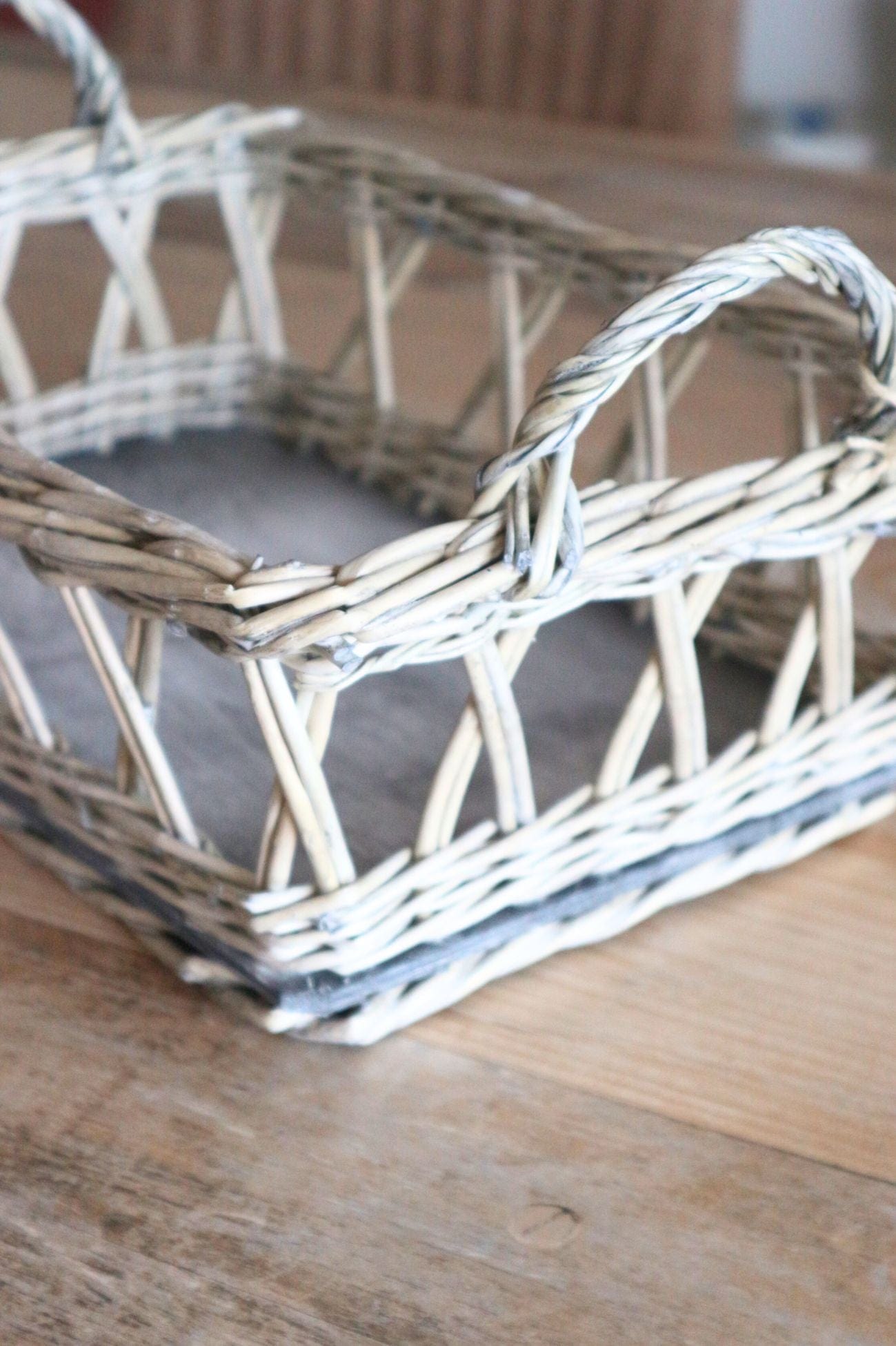 Nuvole di Stoffa Glauco Glauco - Cestino in vimini con manici | Nuvole di Stoffa