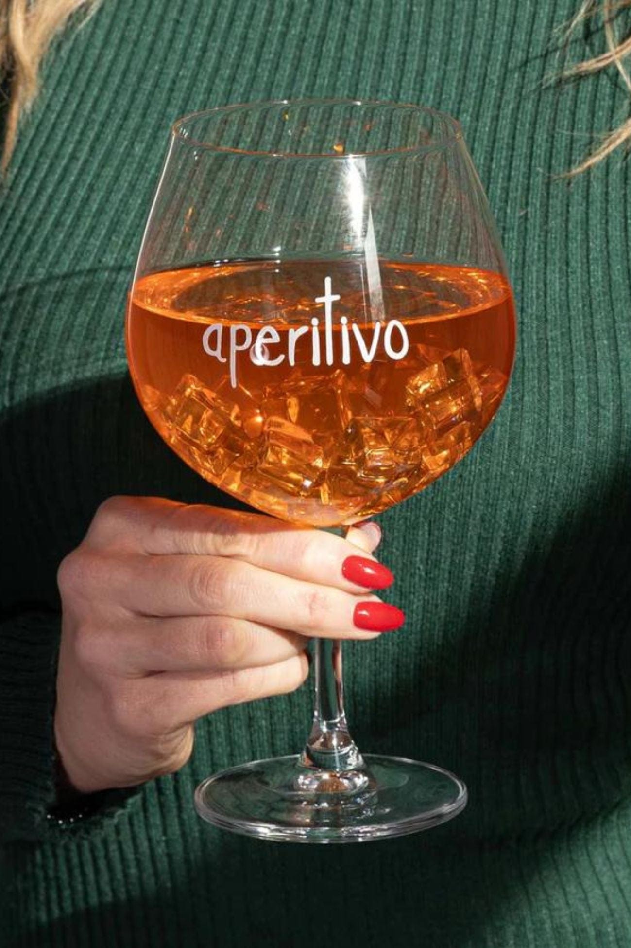 Simple Day Aperitivo Aperitivo - Set di 2 calici da aperitivo con disegno decorativo Aperitivo | Simple Day