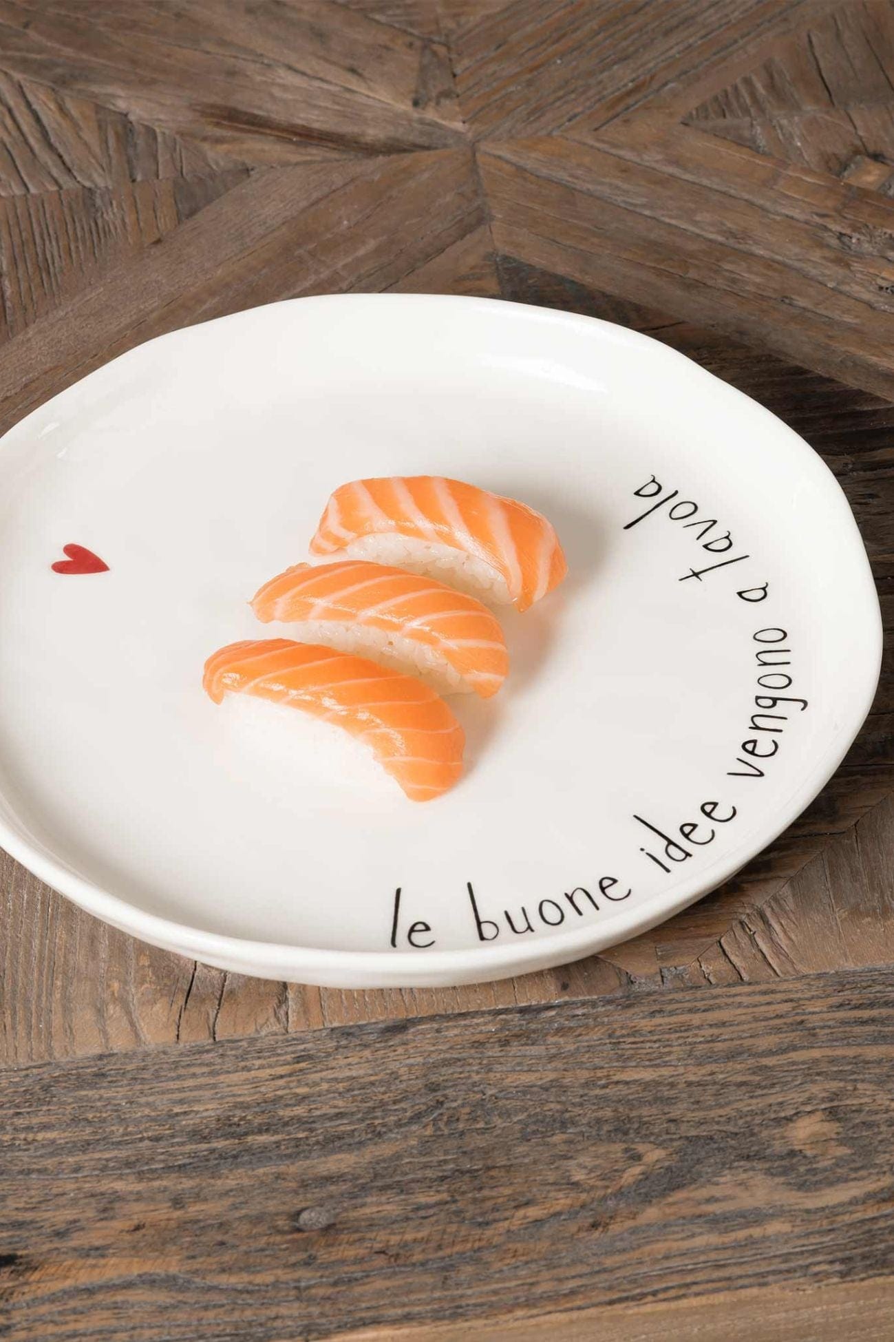 Simple Day Le Buone Idee Vengono A Tavola Le Buone Idee Vengono A Tavola - Set di 2 piatti piani in ceramica 27 cm | Simple Day