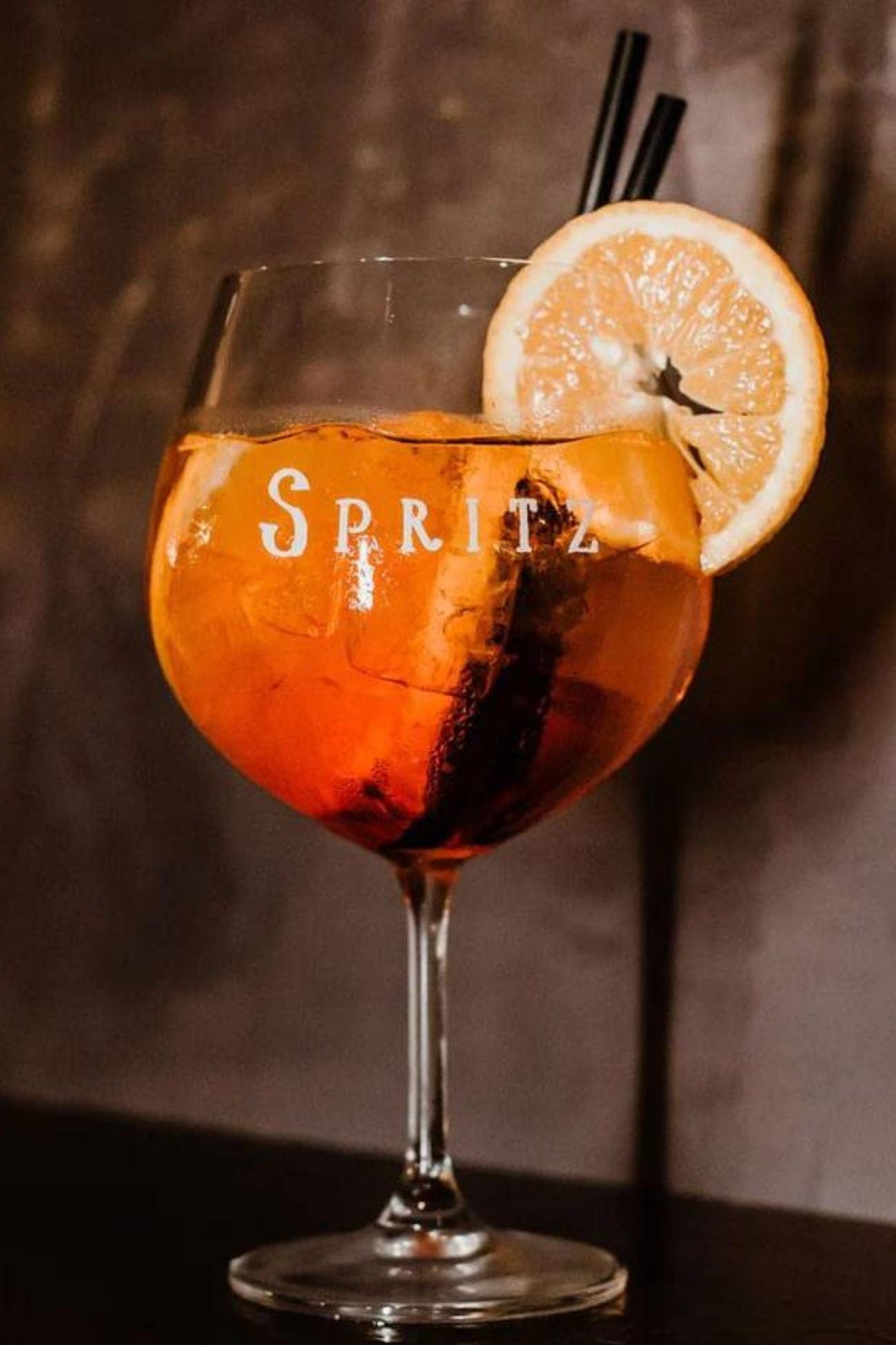 Simple Day Spritz Spritz - Set di 2 calici da aperitivo con disegno decorativo Spritz | Simple Day