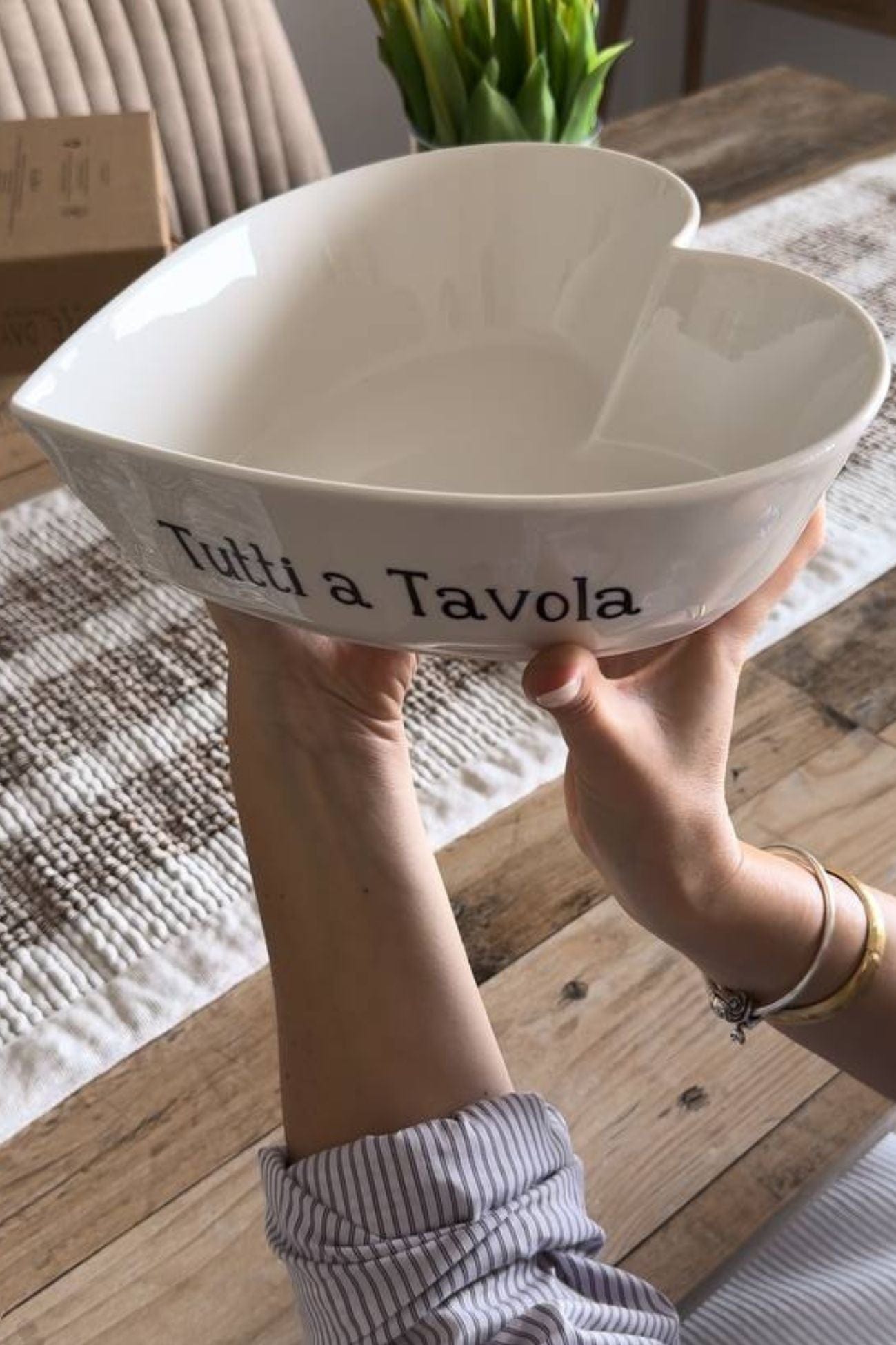 Simple Day Tutti A Tavola Tutti A Tavola - Set di 2 piatti piani in ceramica 27 cm | Simple Day