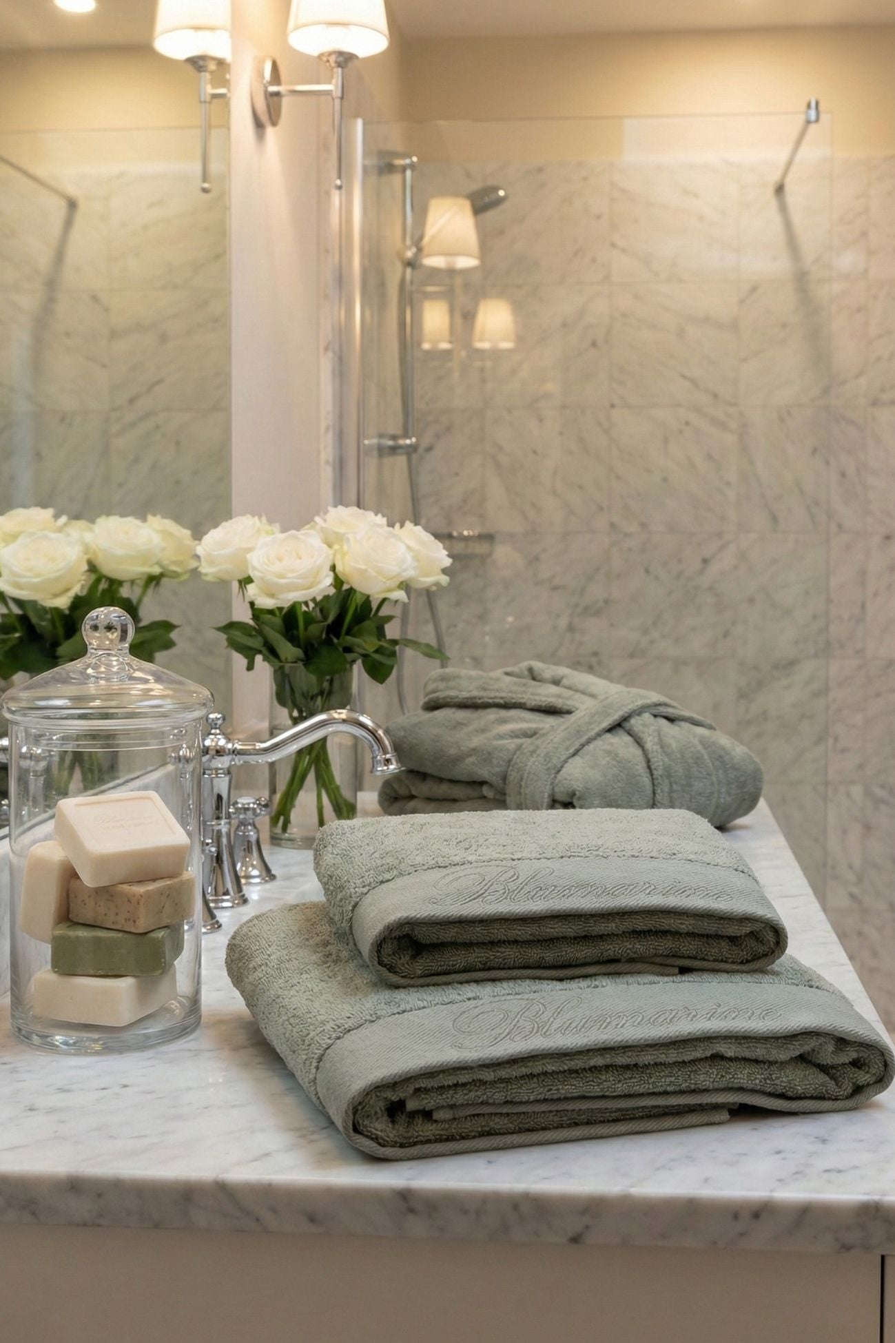 Spa Coppia Asciugamani Ardesia