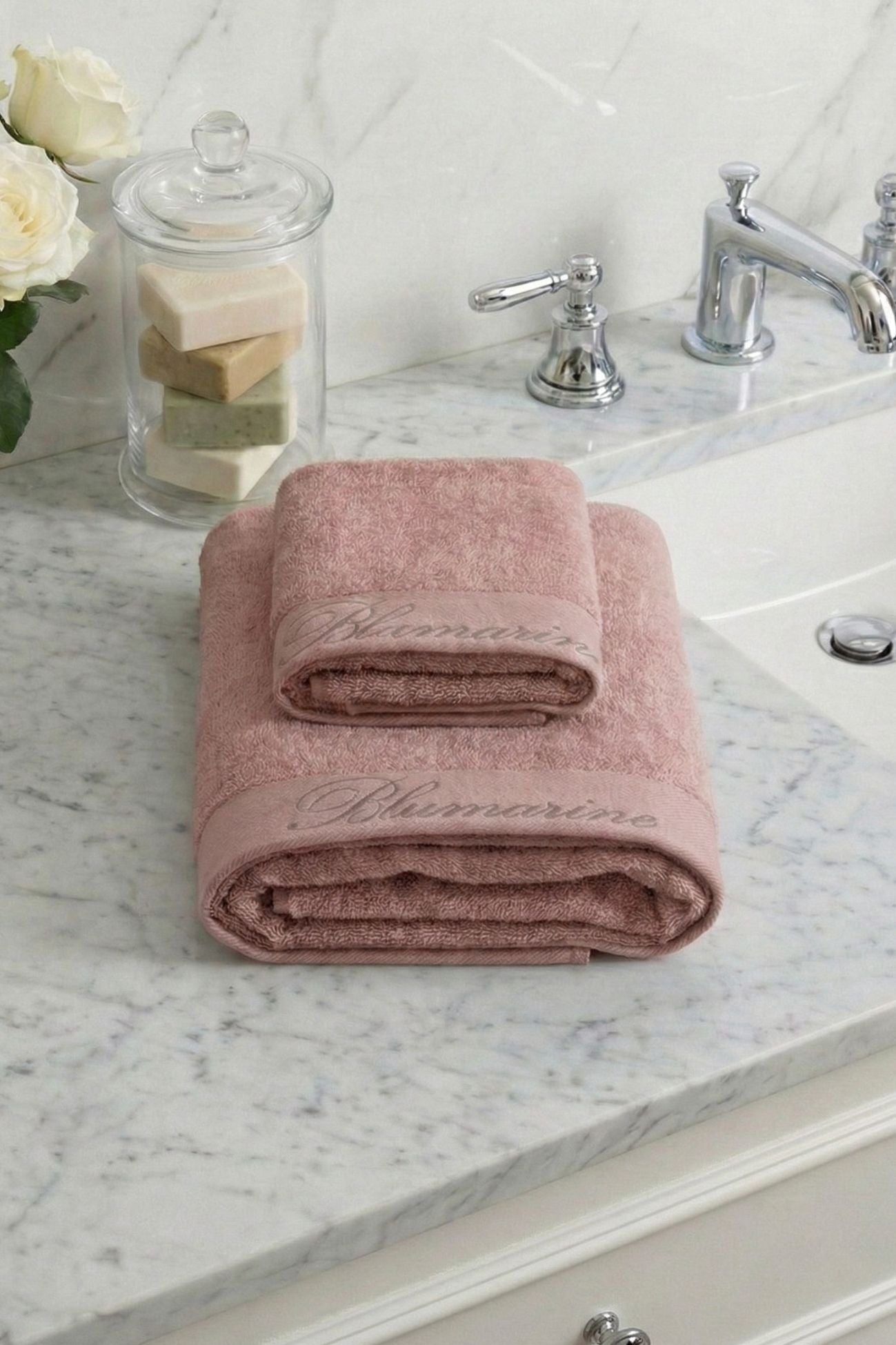 Spa Coppia Asciugamani Fard