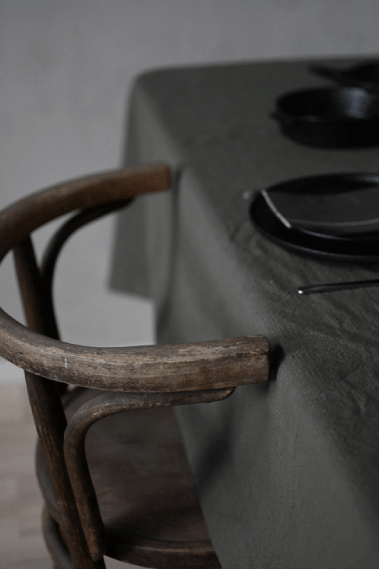 Storefactory Scandinavia Almo Tovaglia verde in cotone riciclato 250x140cm