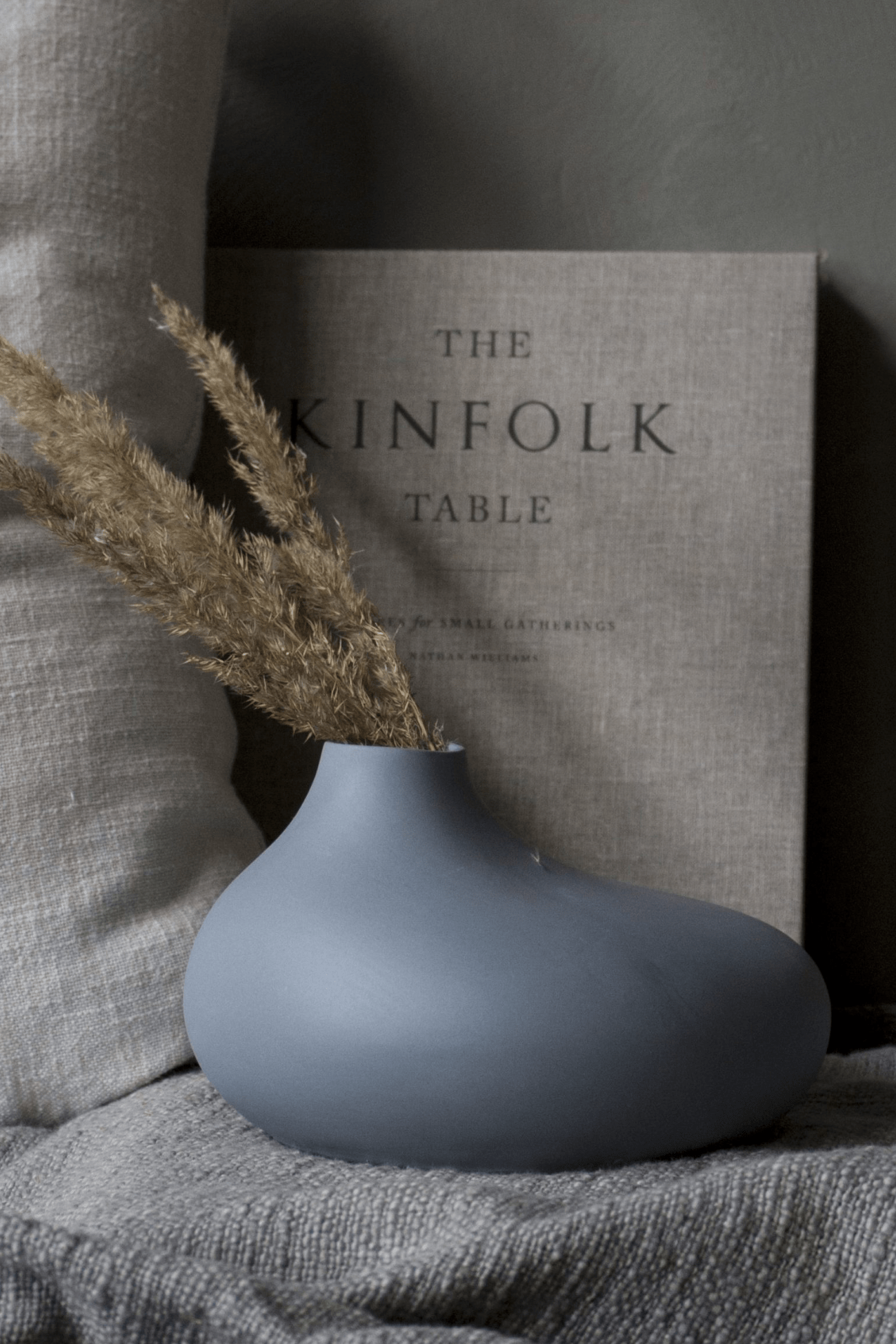 Storefactory Scandinavia Kalla Vaso di design in ceramica blu