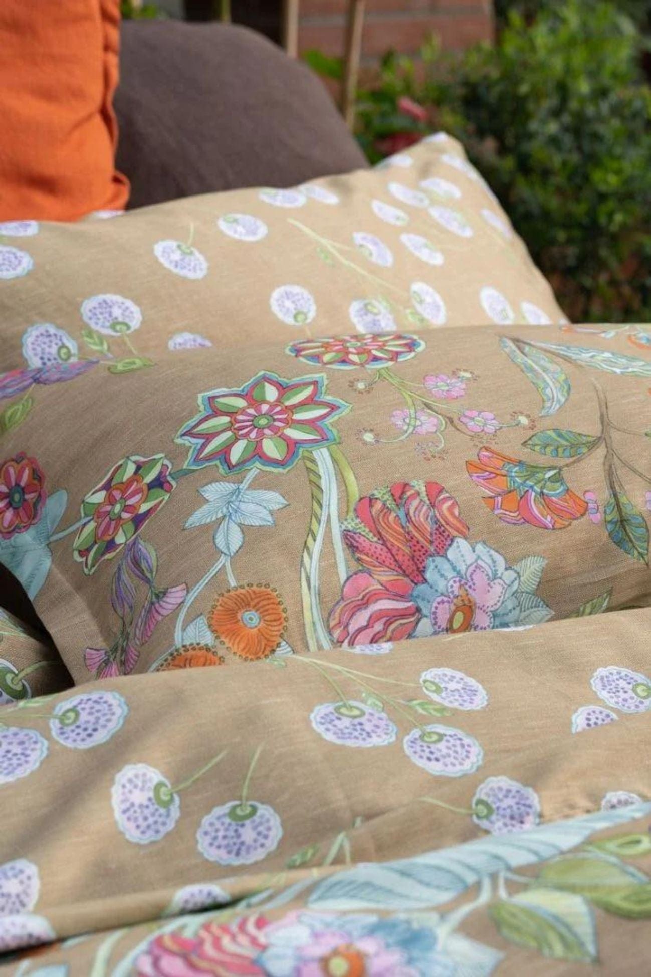 Tessitura Toscana Telerie Boulevard Boulevard - Boulevard - Parure copripiumino double-face in raso di cotone con 2 federe 250x200 | Tessitura Toscana Telerie