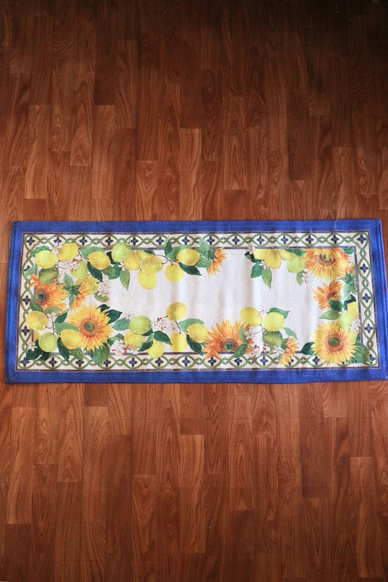 Tessitura Toscana Telerie Etruscan Garden Etruscan Garden - Tappeto TipTapp antiscivolo in poliestere riciclato 120x52 | Tessitura Toscana Telerie