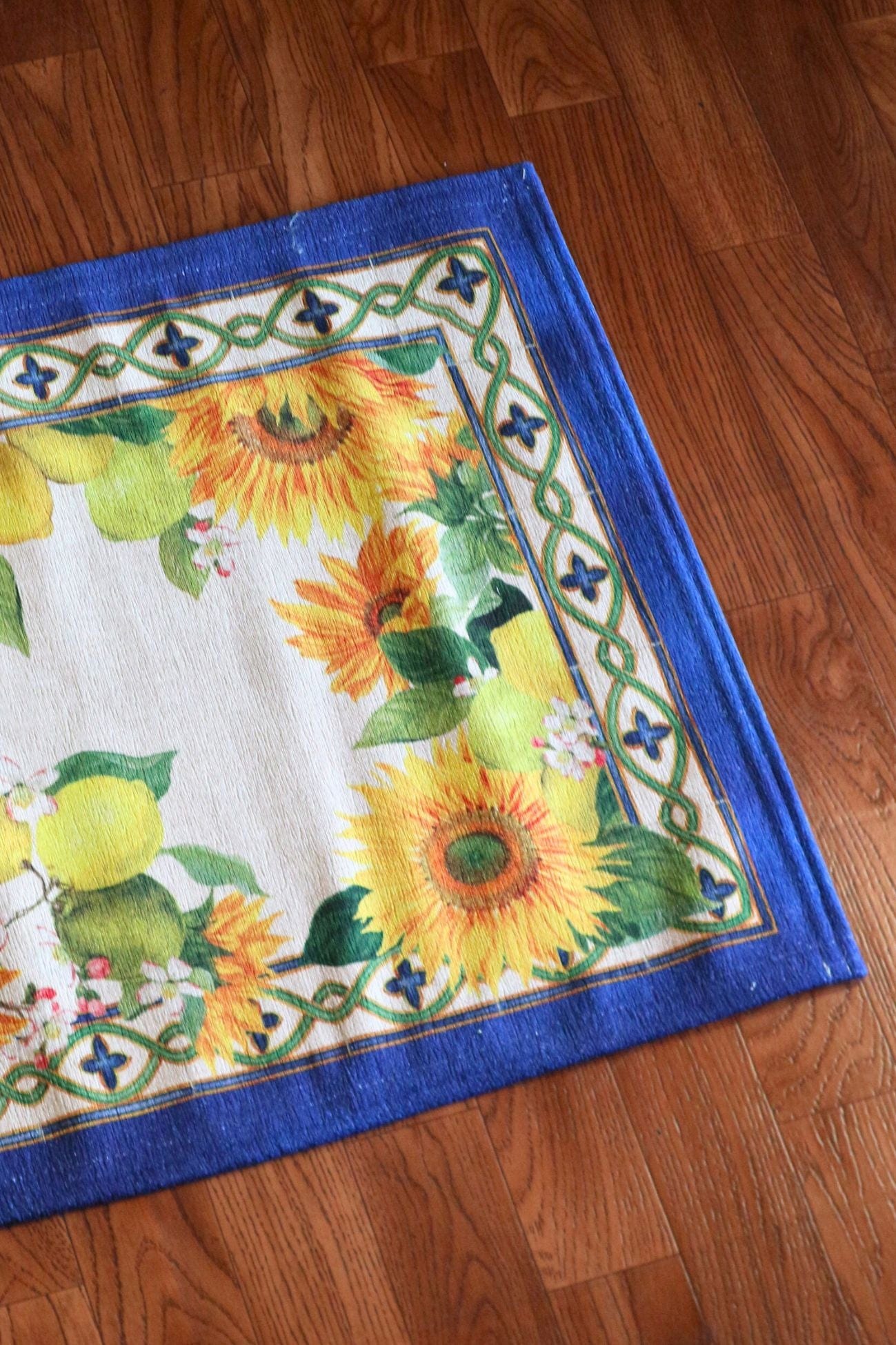 Tessitura Toscana Telerie Etruscan Garden Etruscan Garden - Tappeto TipTapp antiscivolo in poliestere riciclato 120x52 | Tessitura Toscana Telerie