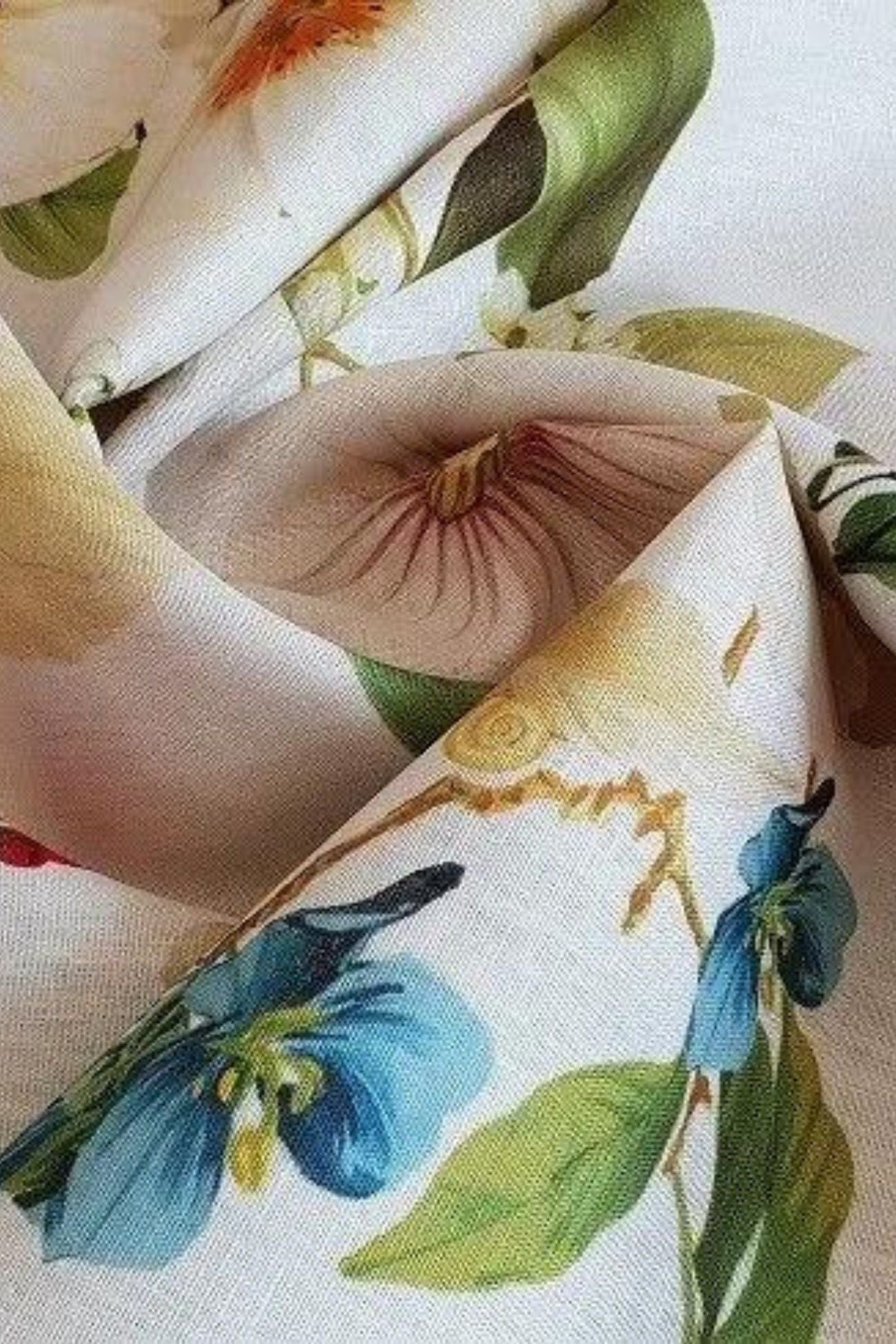 Tessitura Toscana Telerie Ibisco Ibisco - Tovaglia in puro lino con orlo semplice varie misure | Tessitura Toscana Telerie