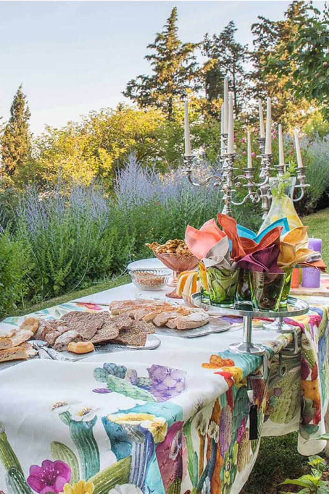 Tessitura Toscana Telerie Kactus Kactus - Tovaglia in puro lino con orlo semplice varie misure | Tessitura Toscana Telerie