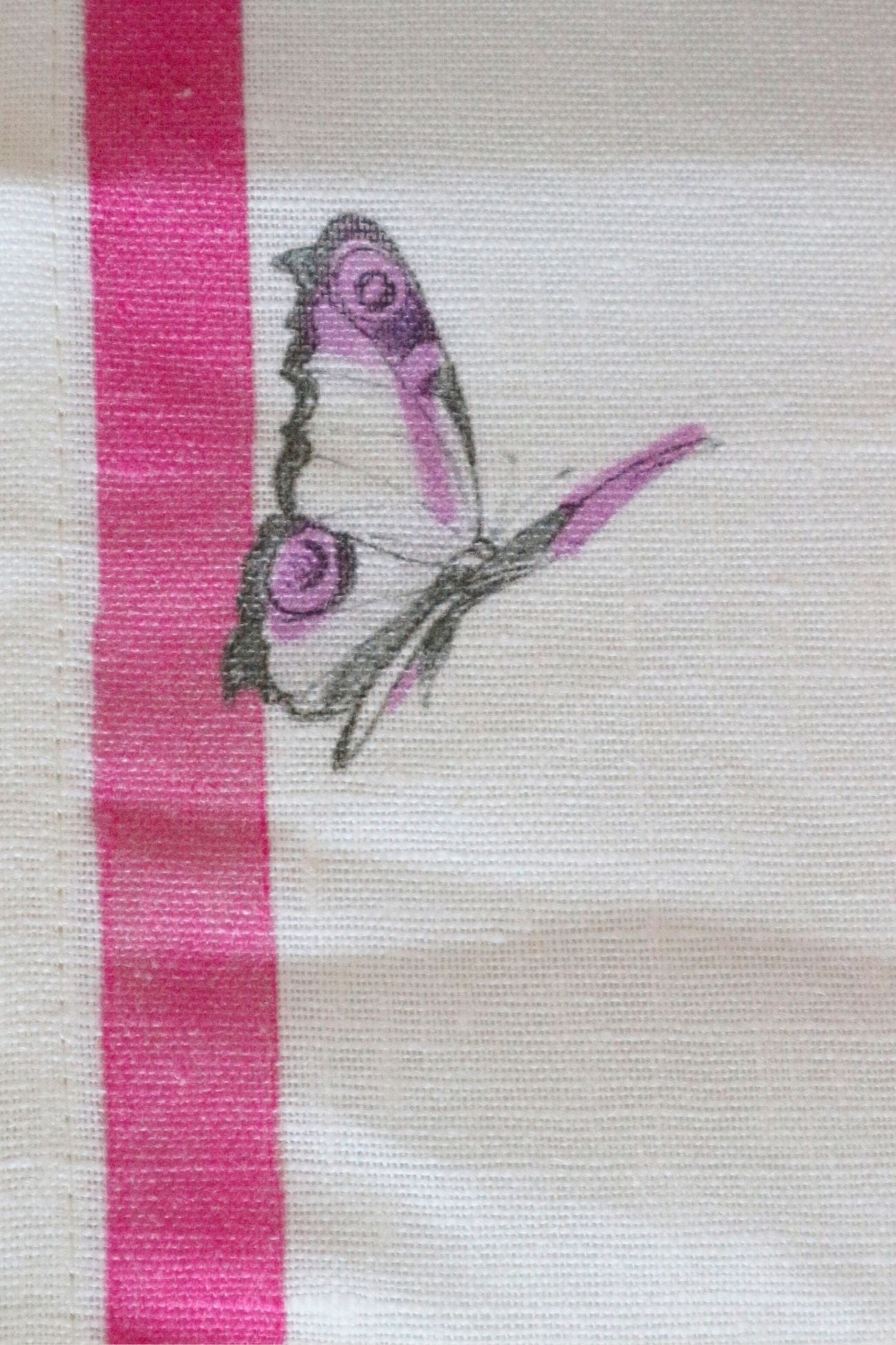 Tessitura Toscana Telerie Remì Remì - Runner pasquale in puro lino con orlo semplice 45x170 | Tessitura Toscana Telerie