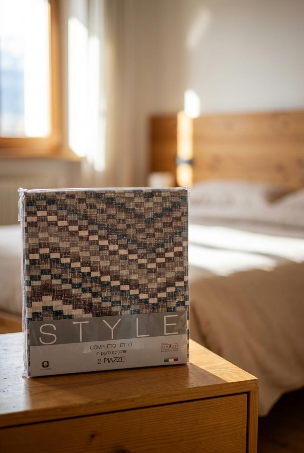 Chevron Completo Letto Corda