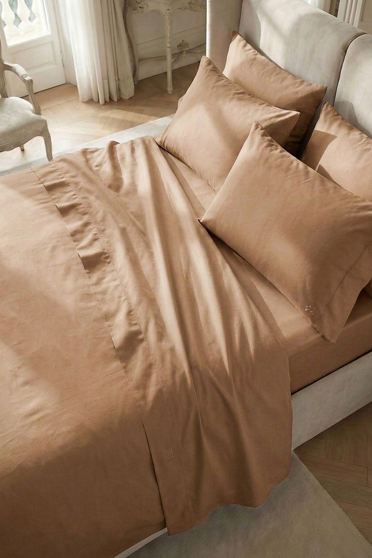Lory Completo Letto var21 Nocciola