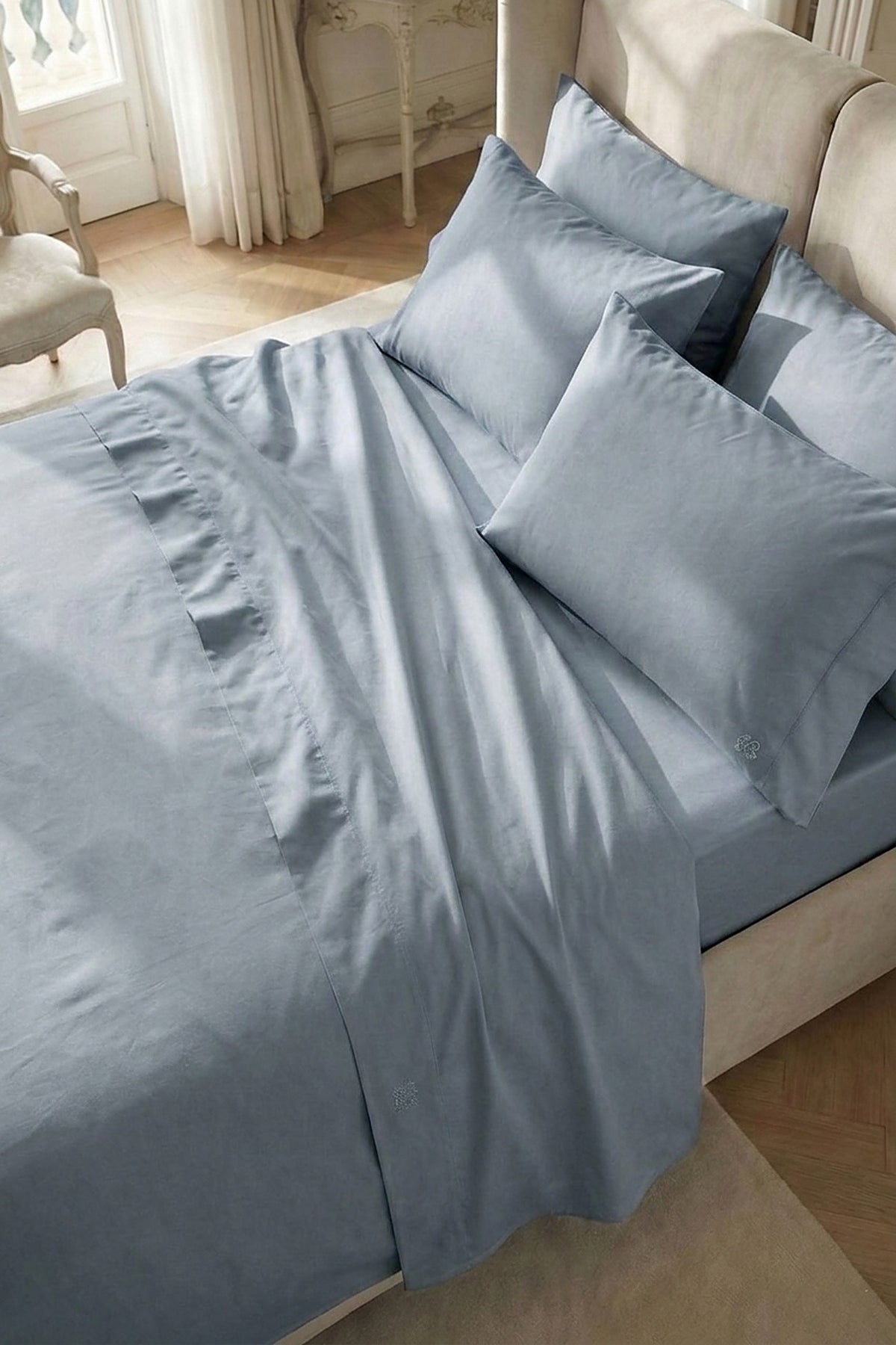 Lory Completo Letto var64 Stone Blue