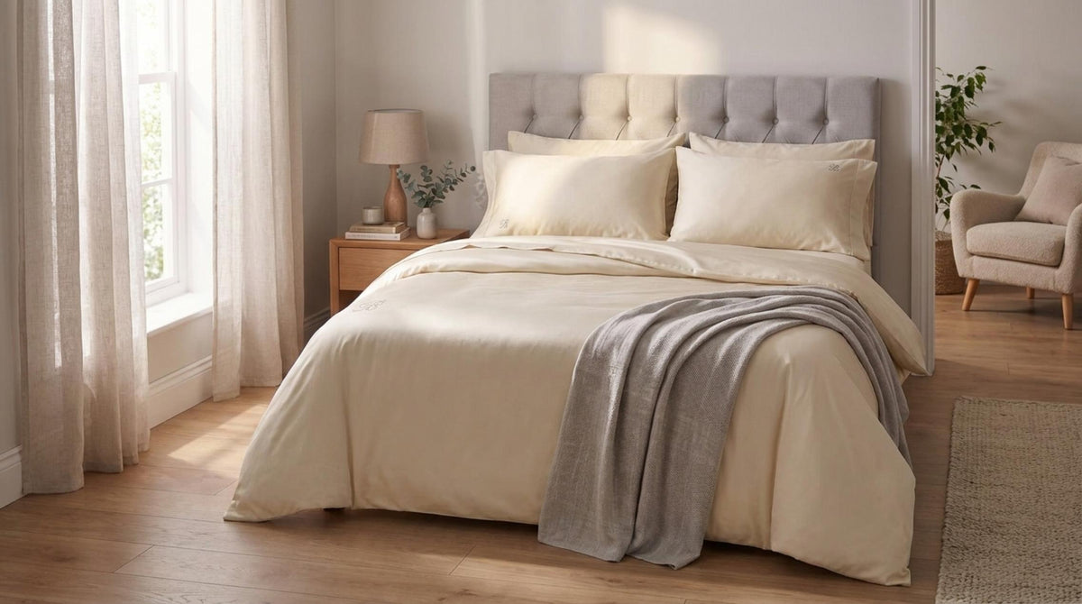 Samira Completo Letto Seppia - Orizzontale