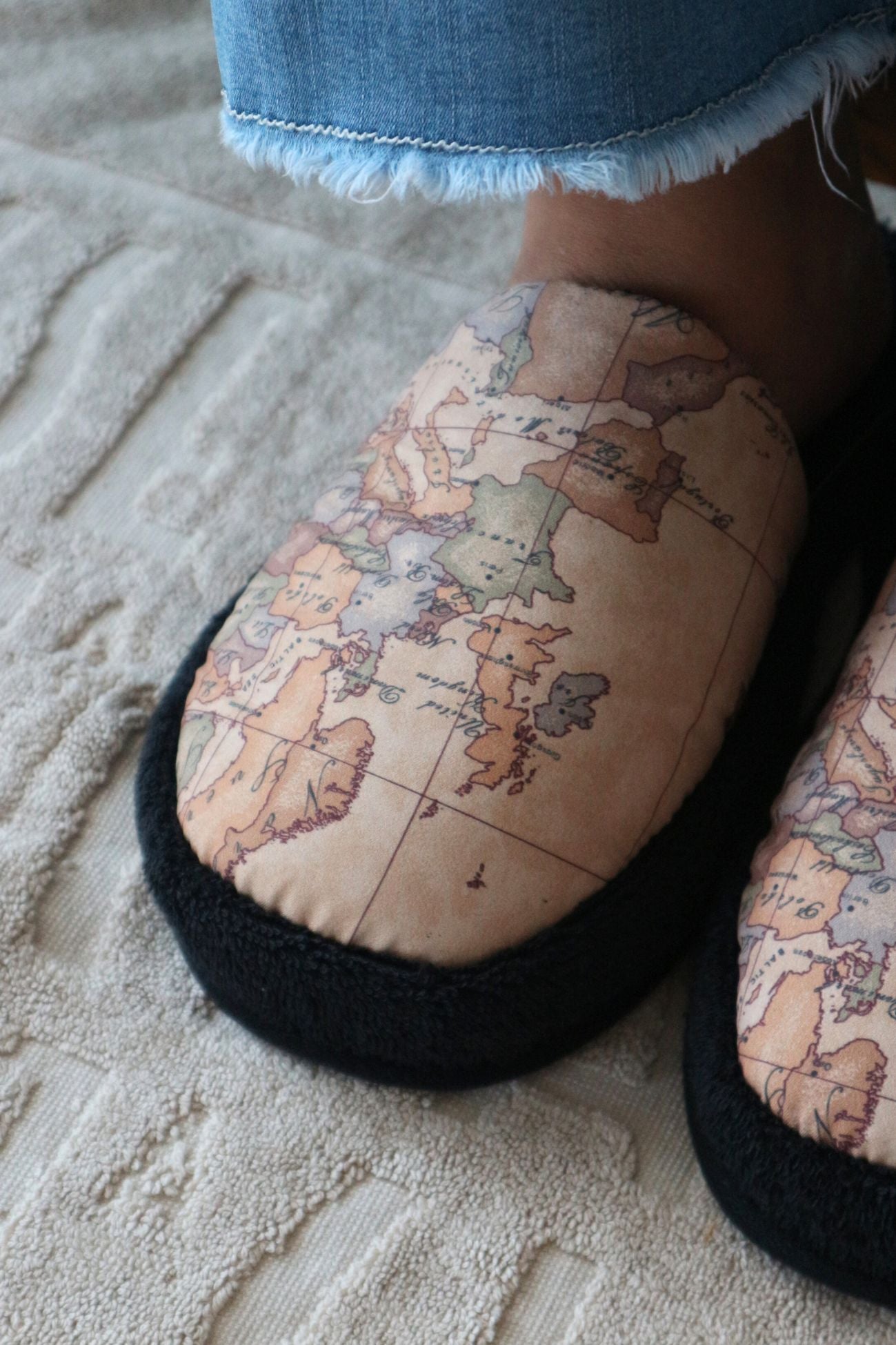 Geo Classic Pantofole Nere