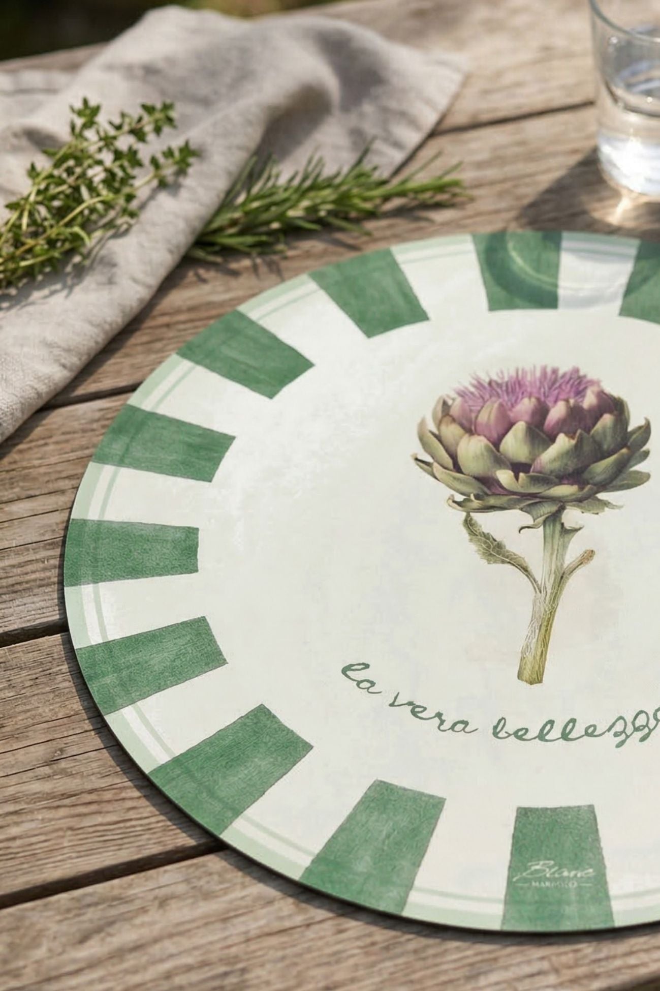 L'Orto Tovaglietta Vinile Carciofo