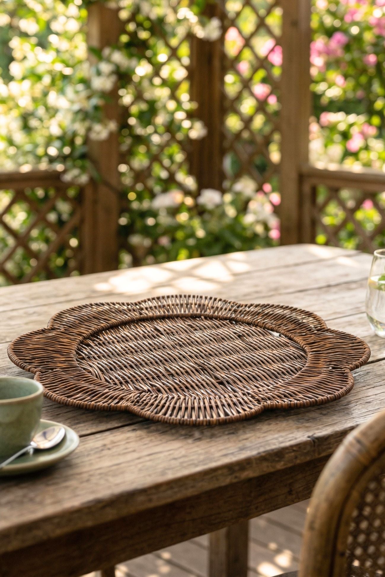 Natural Soul Sottopiatto Intrecciato Irregolare