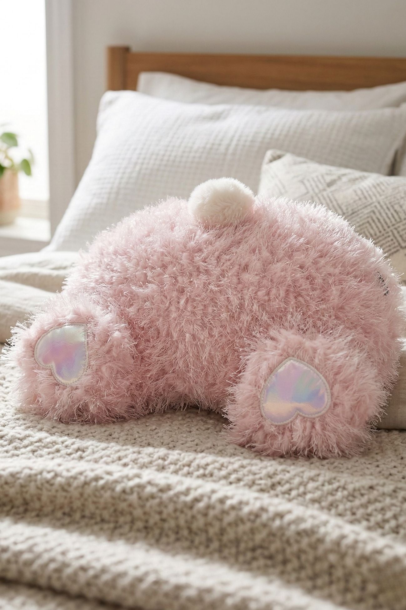 Easter Home Cuscino Rosa