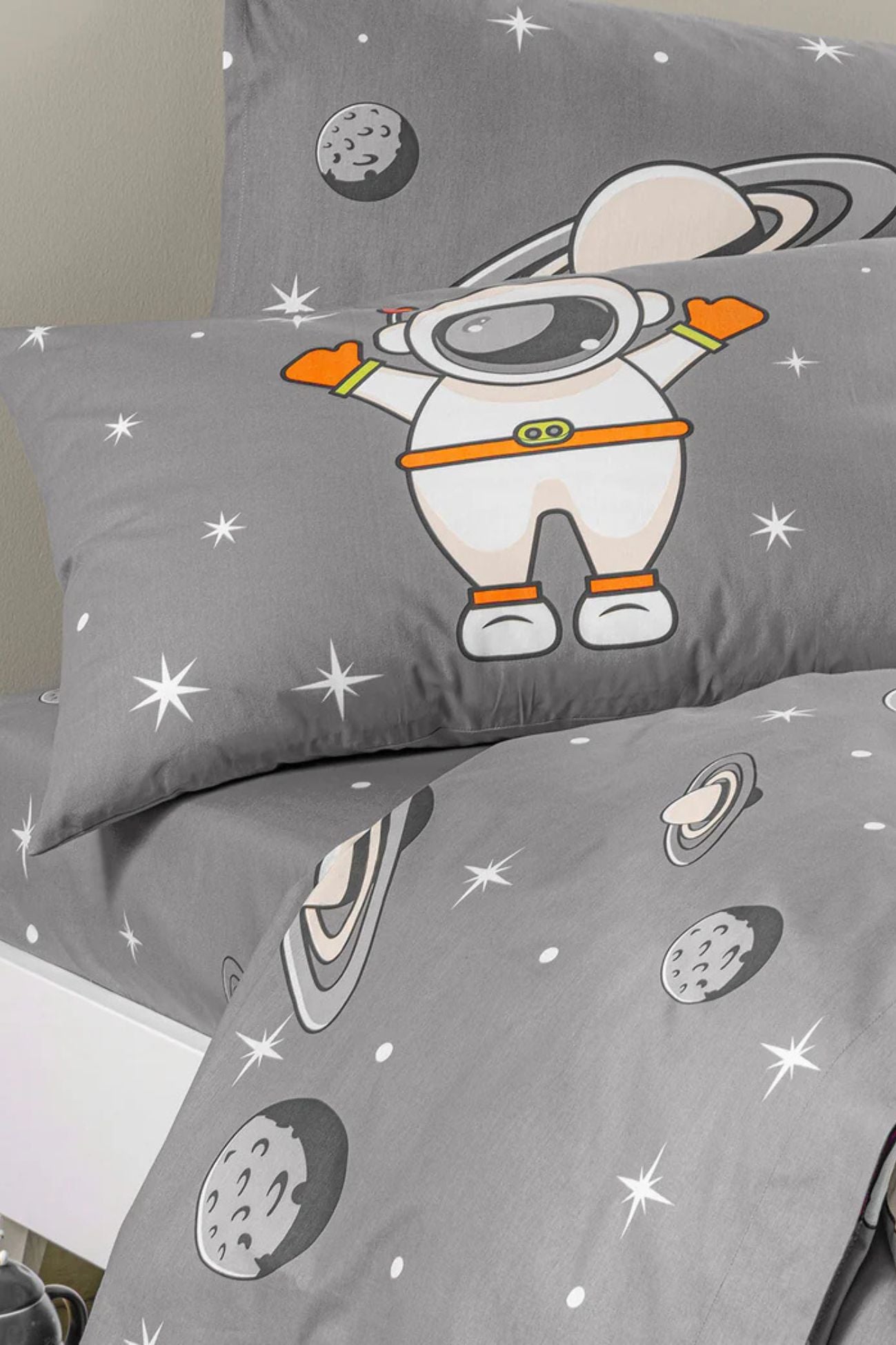 Spazio Completo Letto Grigio