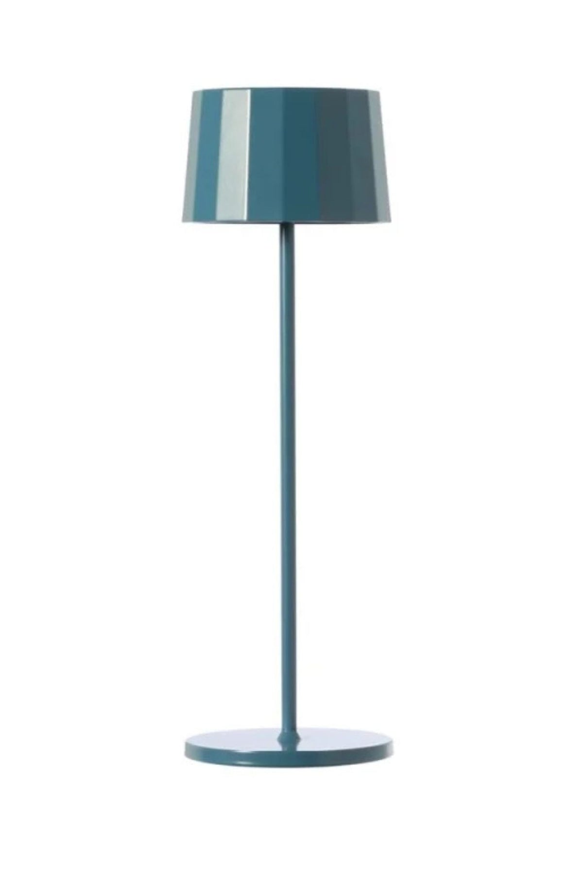 Twiggy Less Lampada Da Tavolo Blu Avio