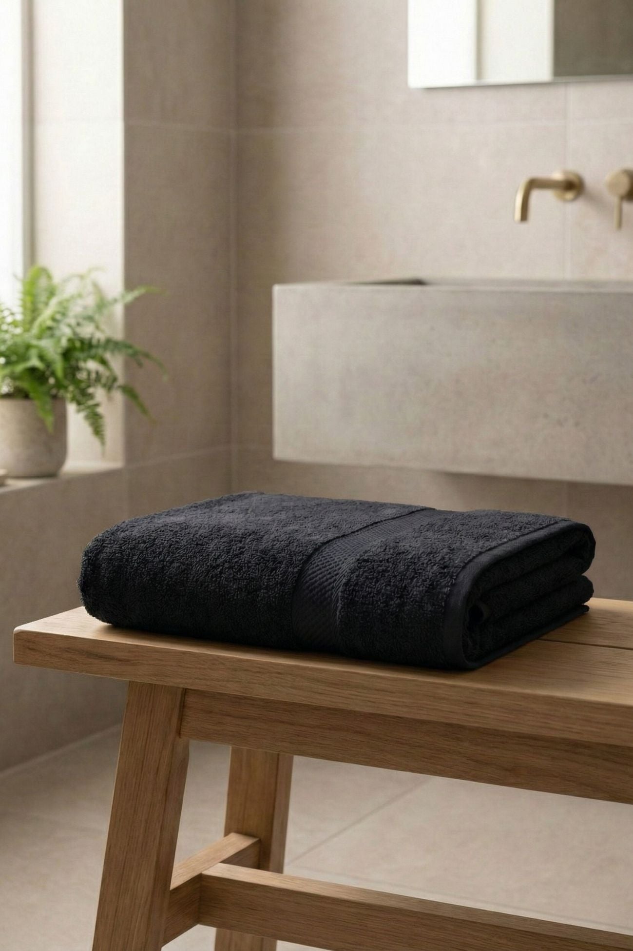 Minorca Telo Bagno Nero