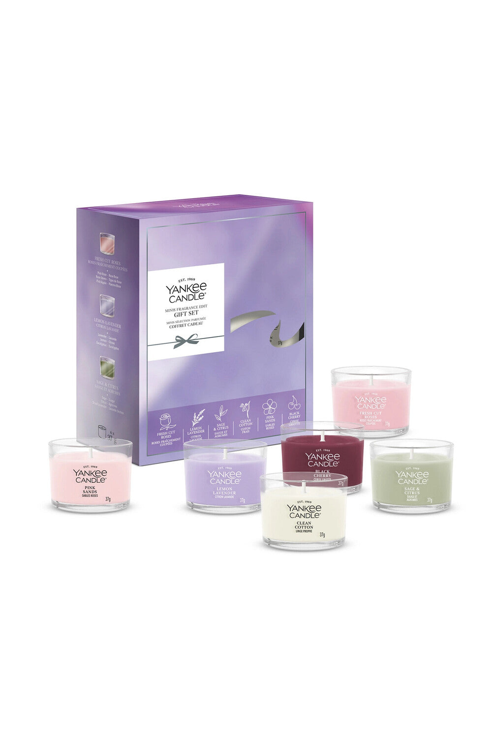 Minis Fragrance Edit Confezione Regalo 6 Candele Votive in Vetro