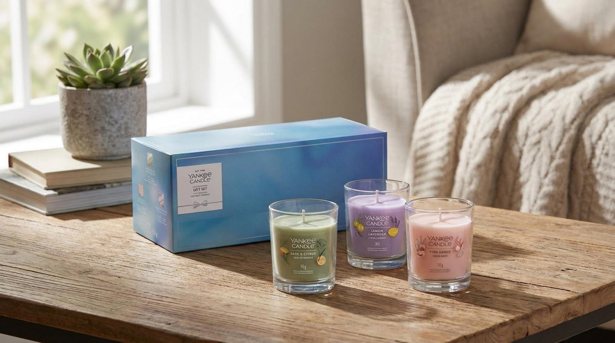 Timeless Trio Confezione Regalo 3 Candele Tumbler - Orizzontale