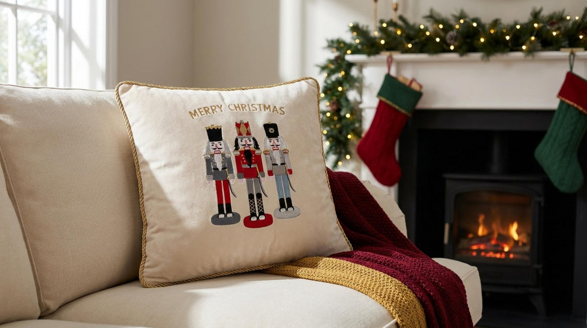 Nutcracker Cuscino Panna - Orizzontale