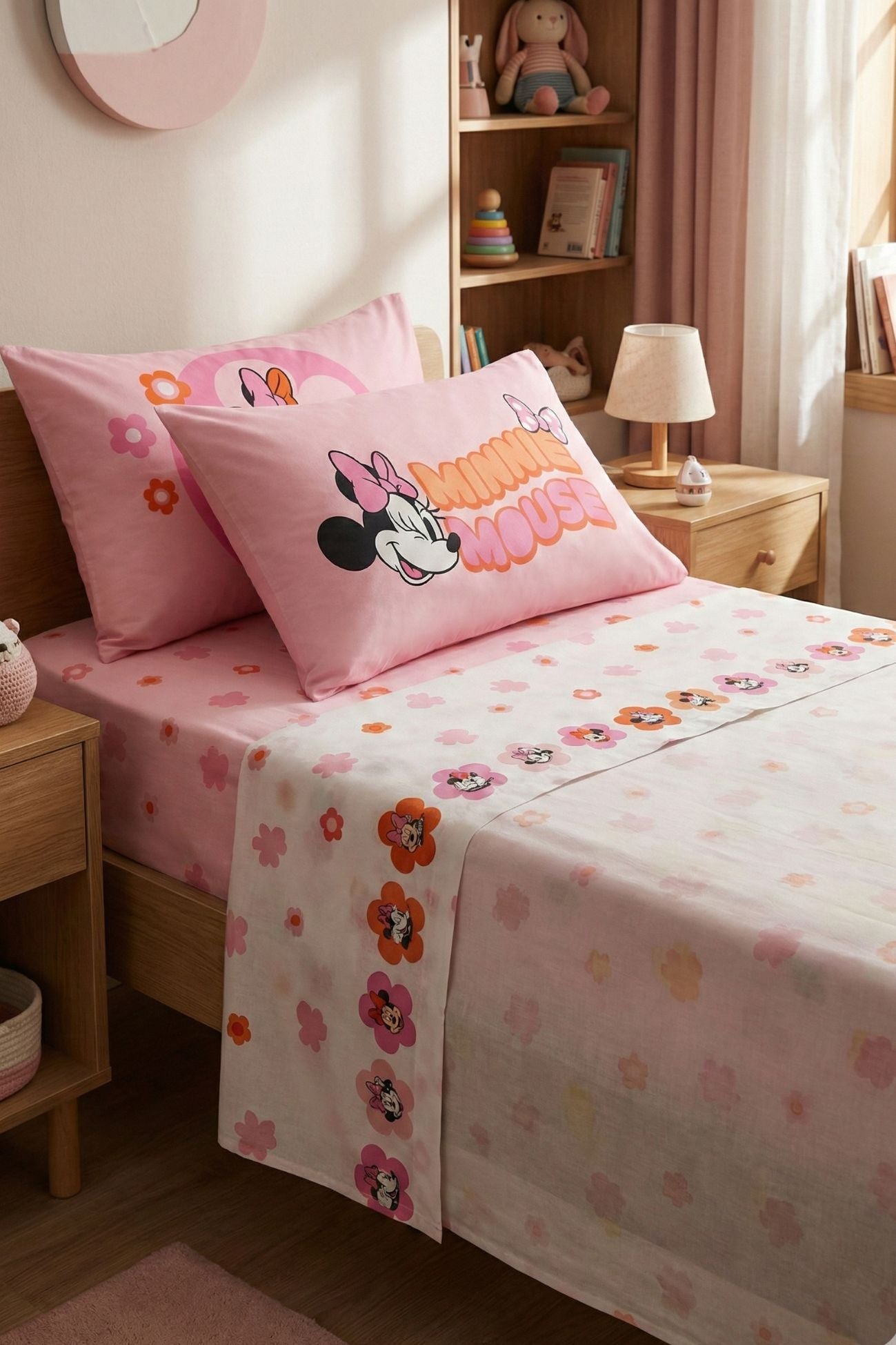Minnie Flowers Completo Letto