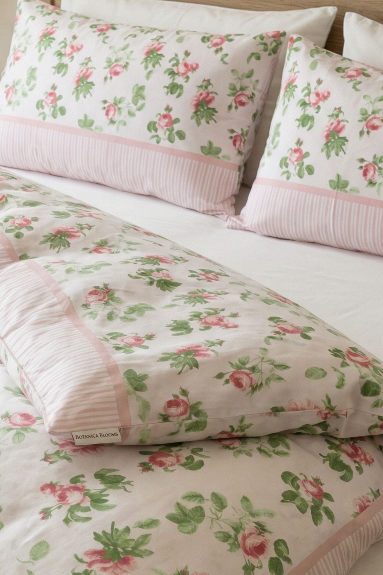 Le Rose Del Borgo Parure Copripiumino