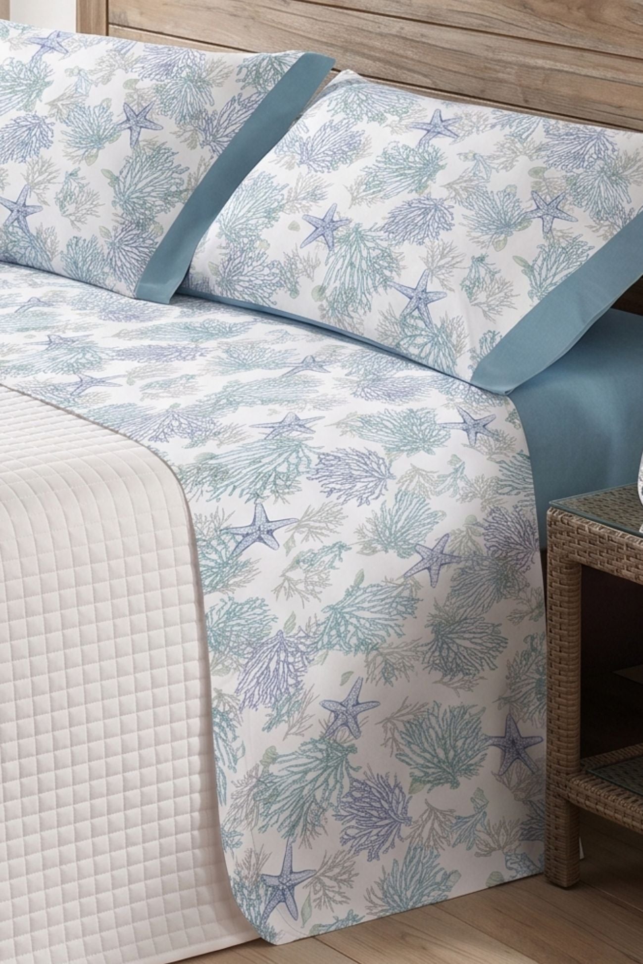 Giusy Completo Letto Azzurro 8732 var4