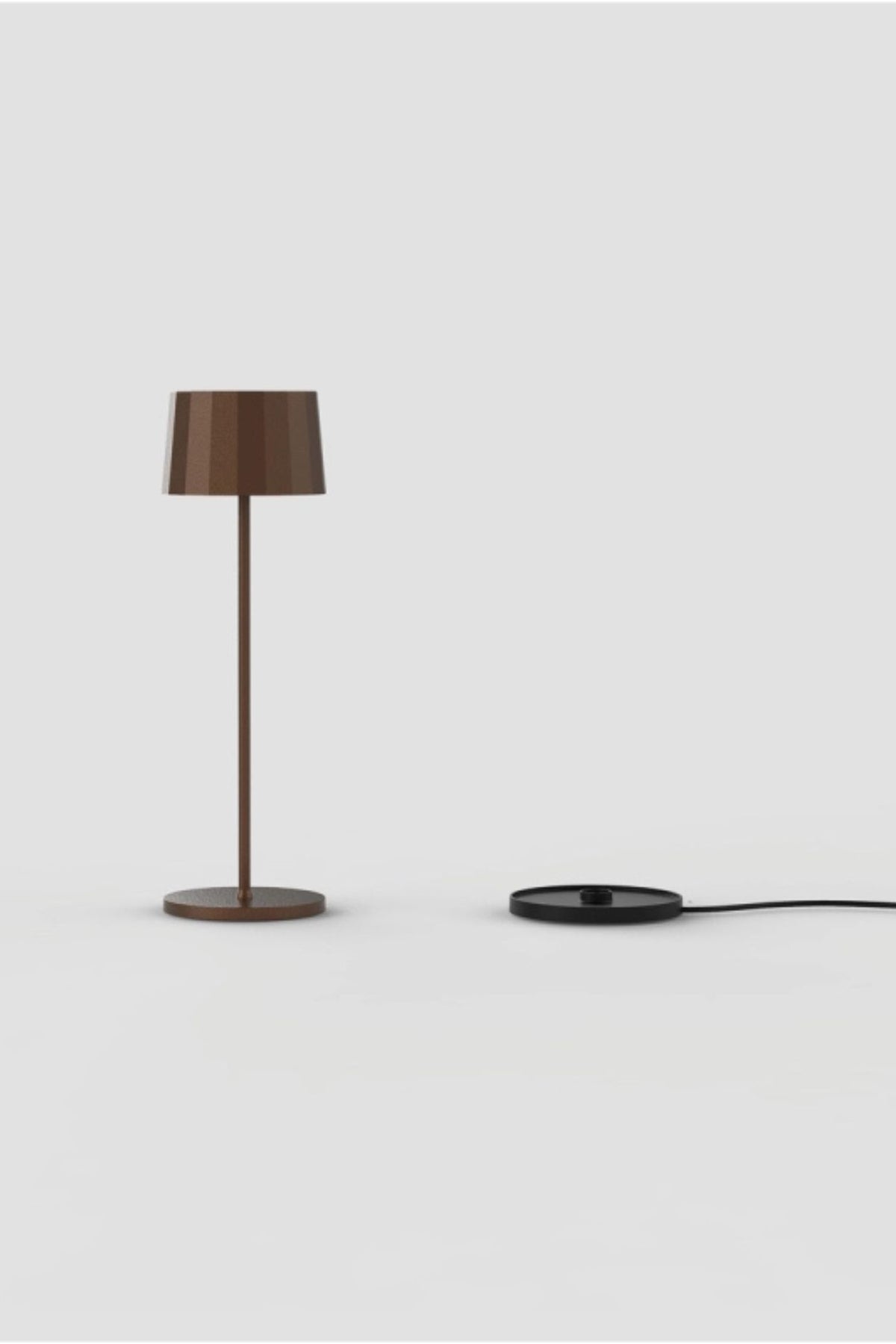 Twiggy Less Lampada Da Tavolo Corten